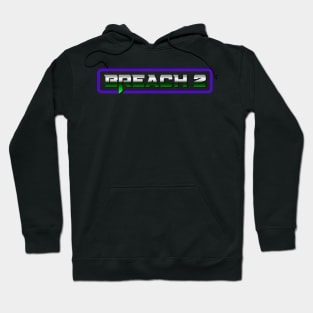 BREACH silver Hoodie